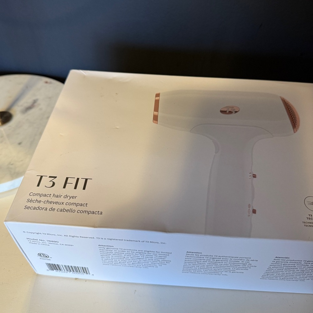 T3 hairdryer